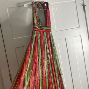 Rainbow Maxi Dress